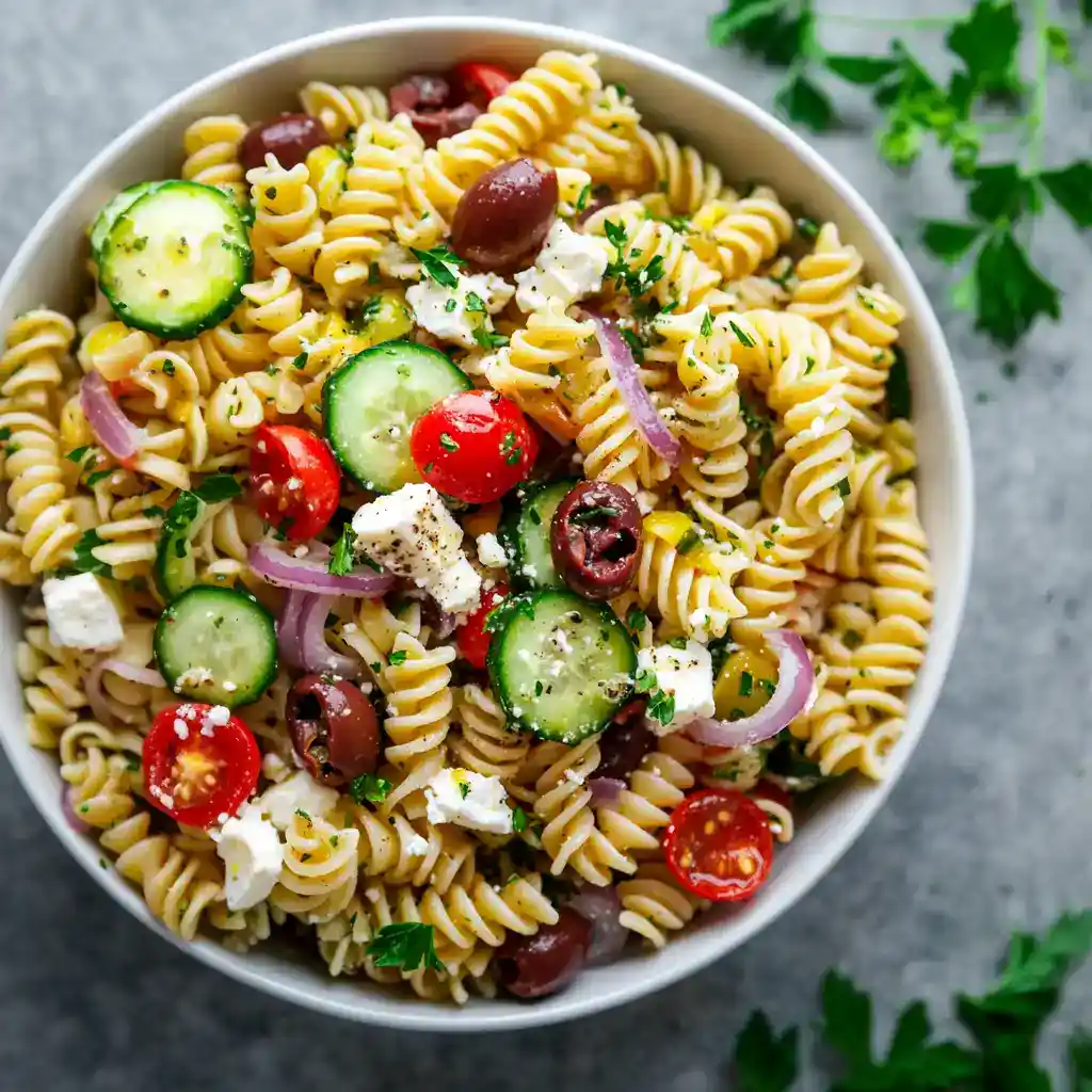 Minute Mediterranean Pasta Salad: Perfect for Summer Meal Prep